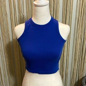 Size small crop top Blue